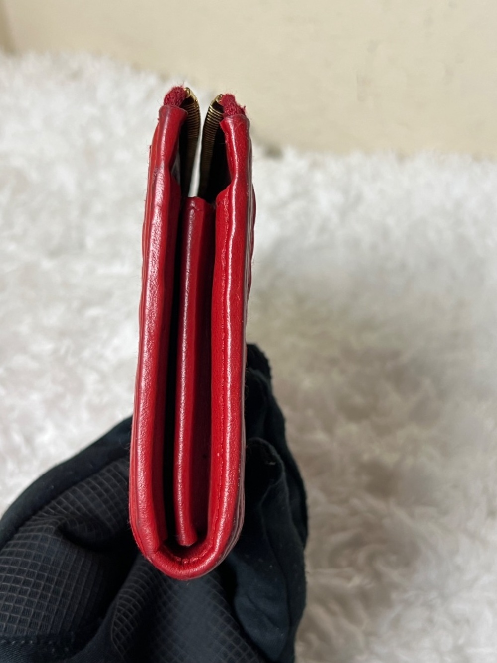 Prada Long Red Zippy Wallet - Picture 3 of 8